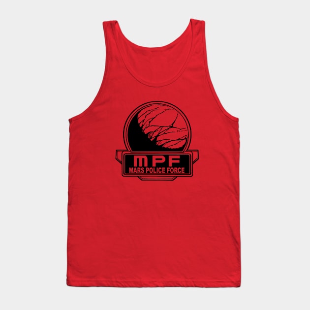 Mars Police Force (Ghosts of Mars) Tank Top by TheUnseenPeril